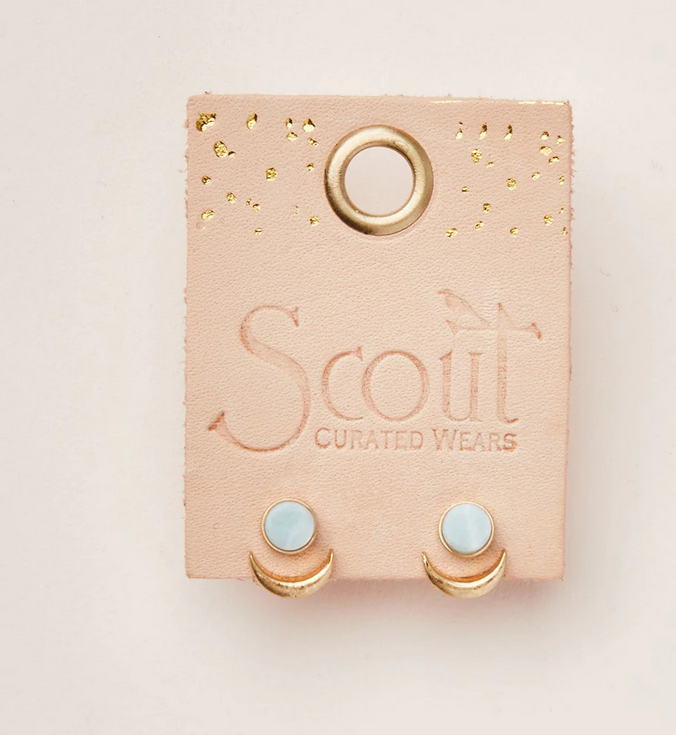 Scout Stone Moon Phase Ear Jacket