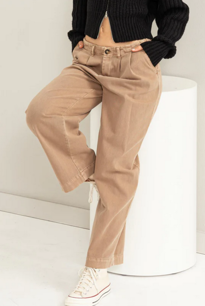 Double Zero Wide Leg Trousers