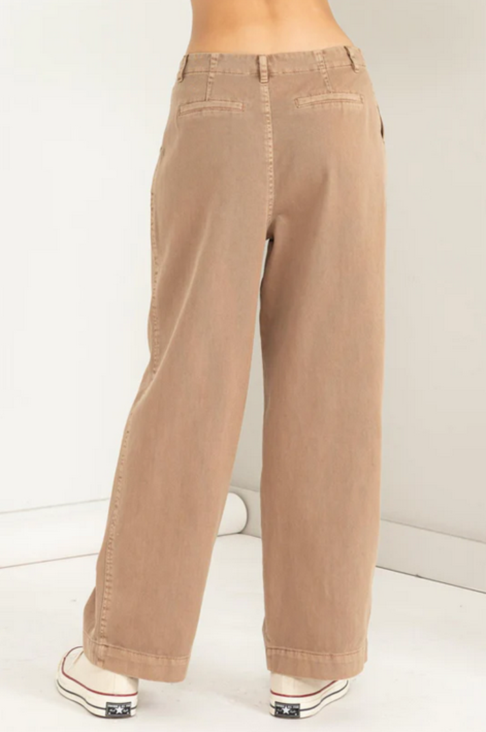 Double Zero Wide Leg Trousers