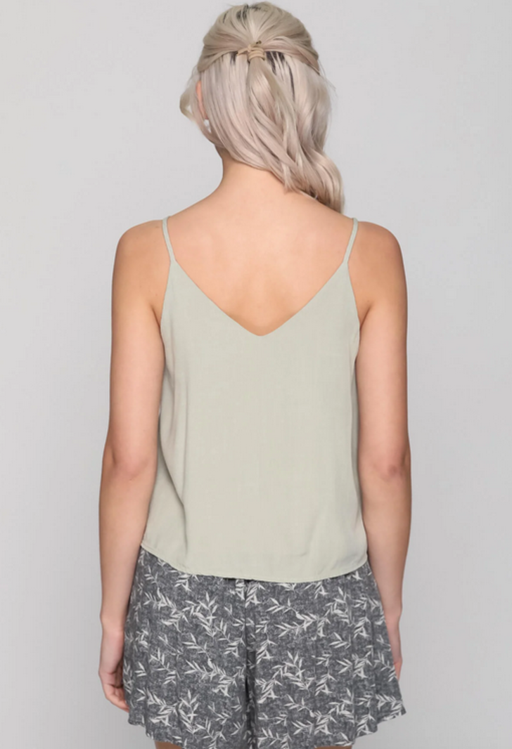 Final Touch Washed Swing Cami