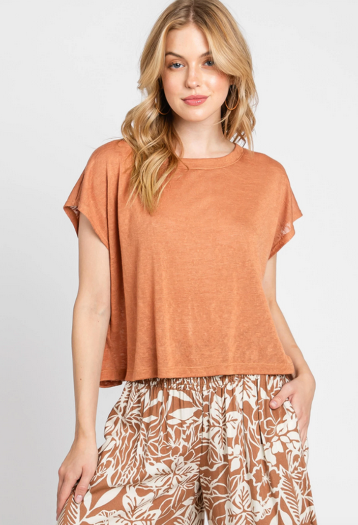 Final Touch Knit Dolman Tee