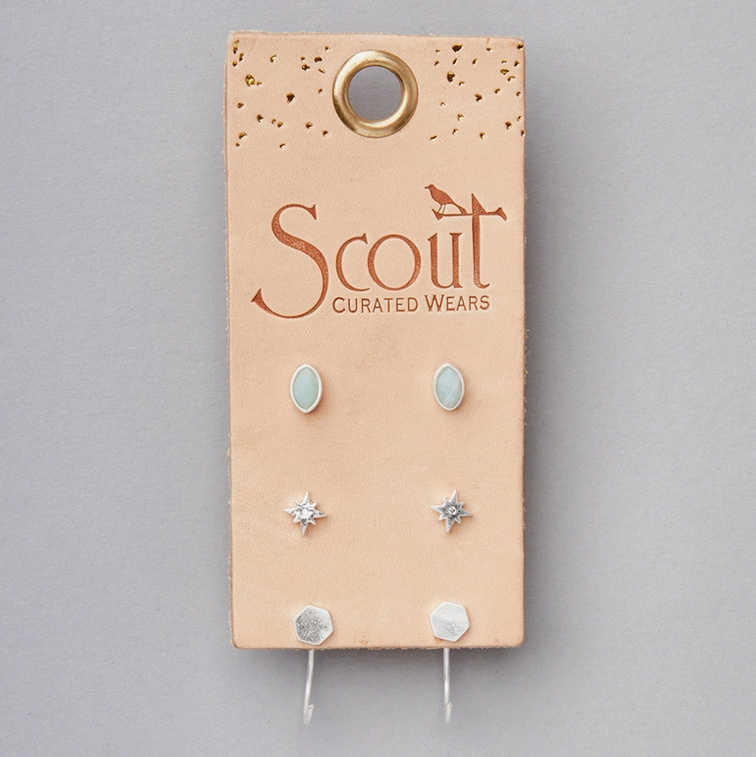 Scout Gabby Stud Trio