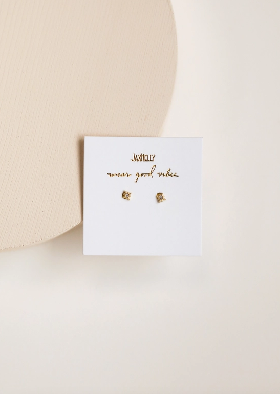 JaxKelly JaxKelly Tiny Star Stud Earrings