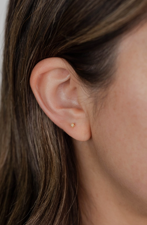 JaxKelly JaxKelly Tiny Star Stud Earrings