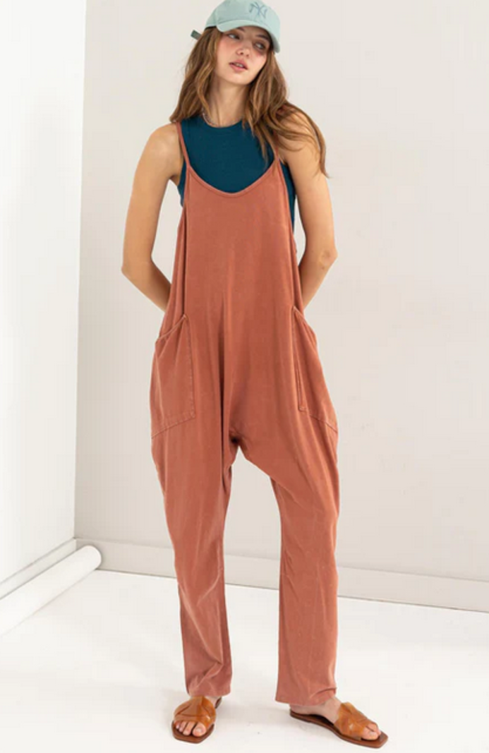 Double Zero Relaxed Jumpsuit