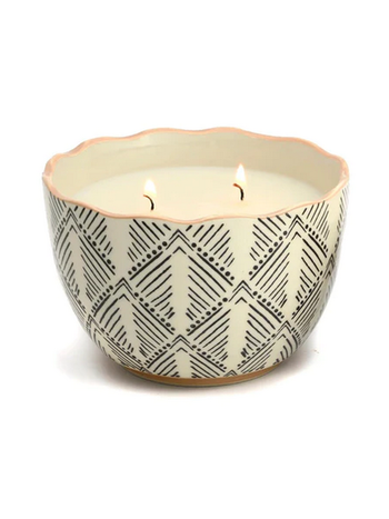 Paddywax Candle Hand Painted Bowl