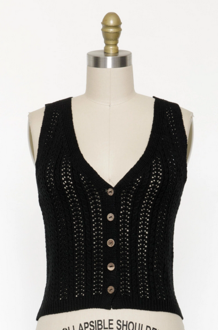 Final Touch Knit Vest