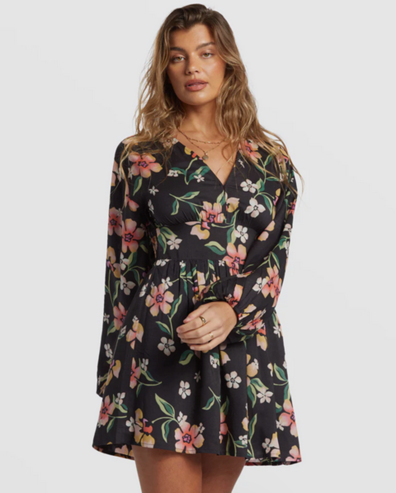 Billabong Night Bloom Mini Dress