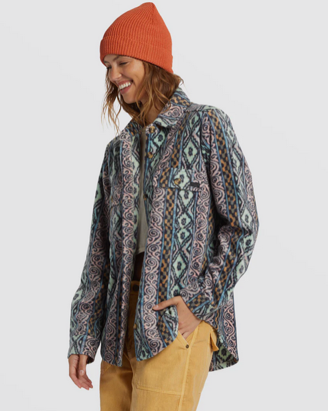 Billabong Forge Fleece Jacket Fringe Boutique