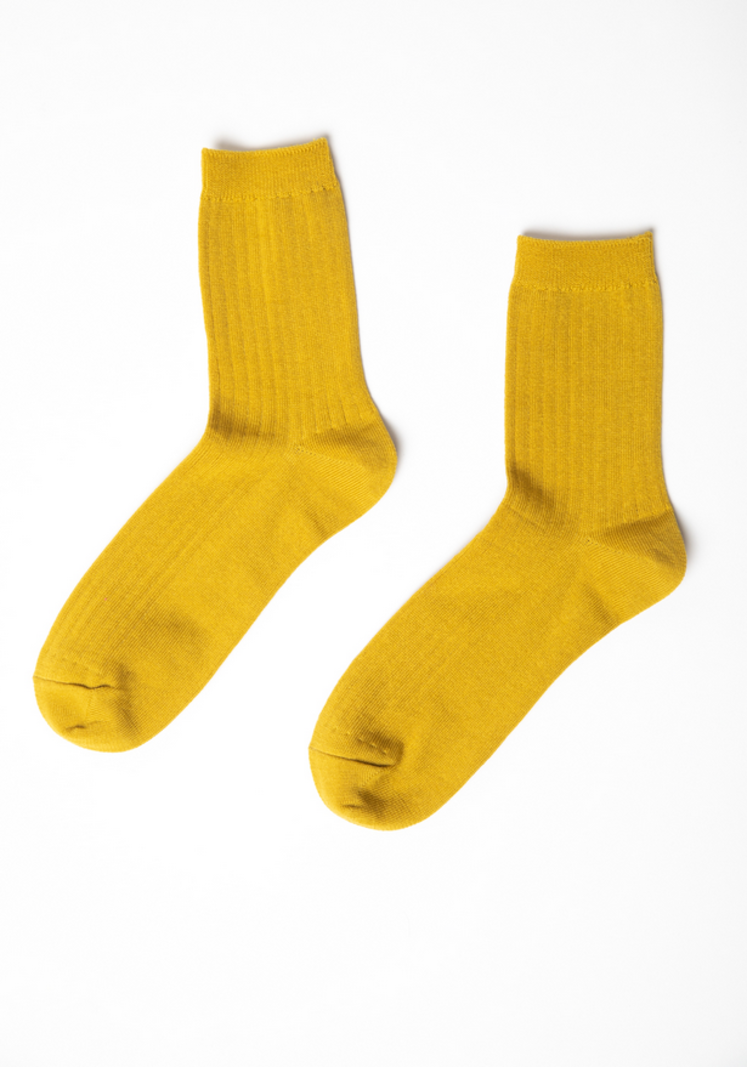 Very J Mo: Vint Ribbed Socks