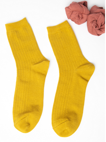 Very J Mo: Vint Ribbed Socks