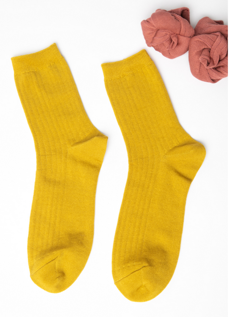 Very J Mo: Vint Ribbed Socks