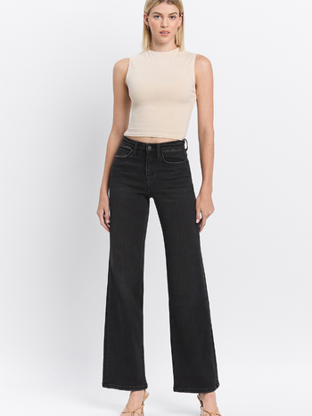 Flying Monkey High Rise Loose Fit Jeans
