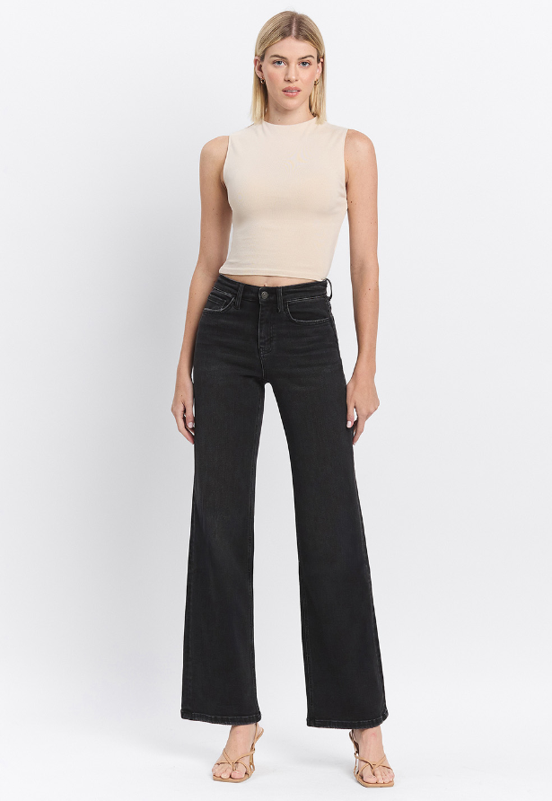 Flying Monkey High Rise Loose Fit Jeans