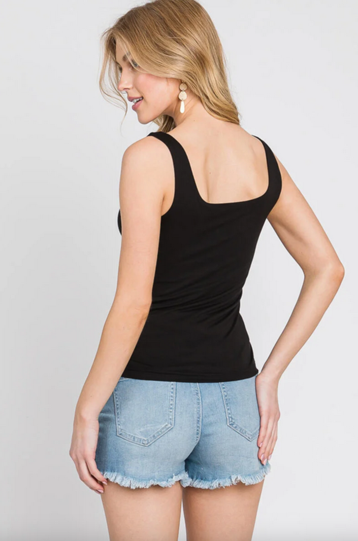 Final Touch Lined Modal Scoop Tank
