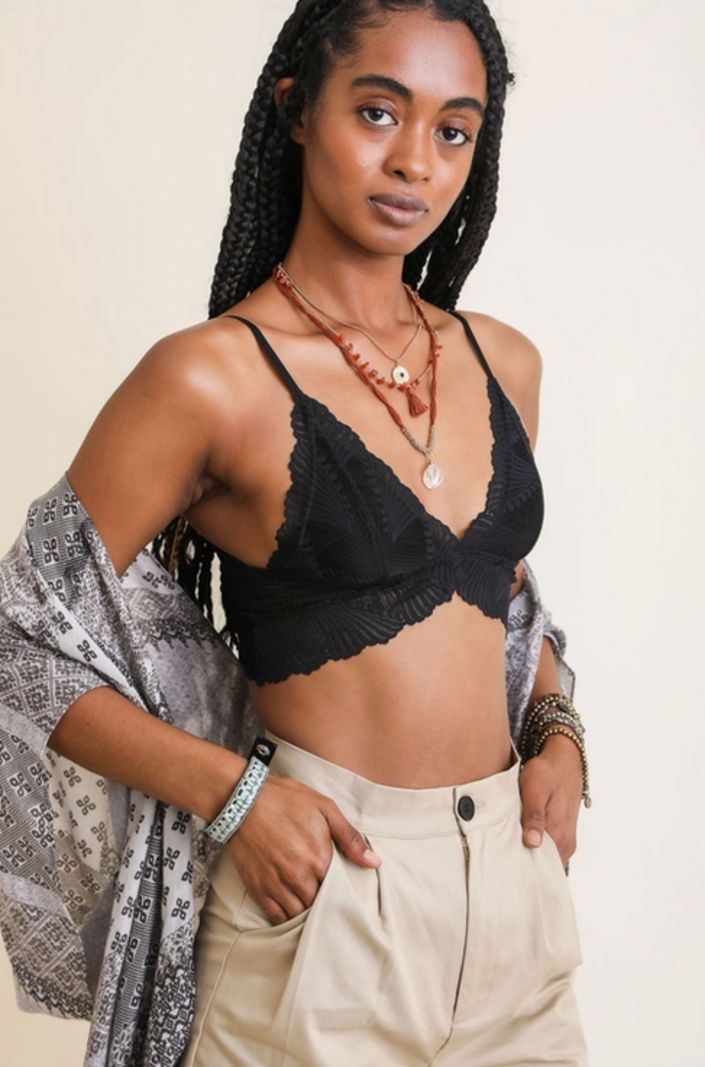 Leto Lace Butterfly Bralette