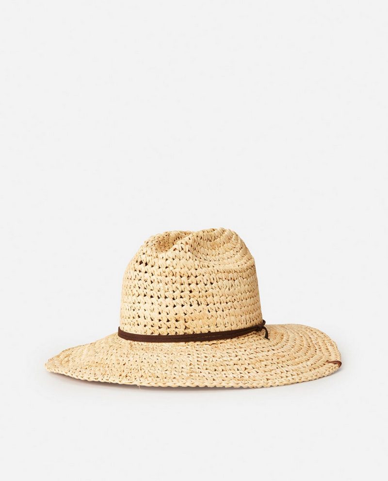 Rip Curl Crushable Straw Cowgirl Hat
