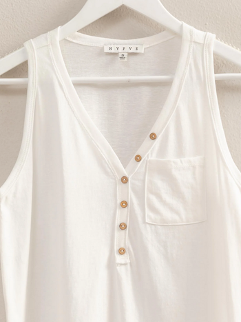 HYFVE Pocket Henley Tank