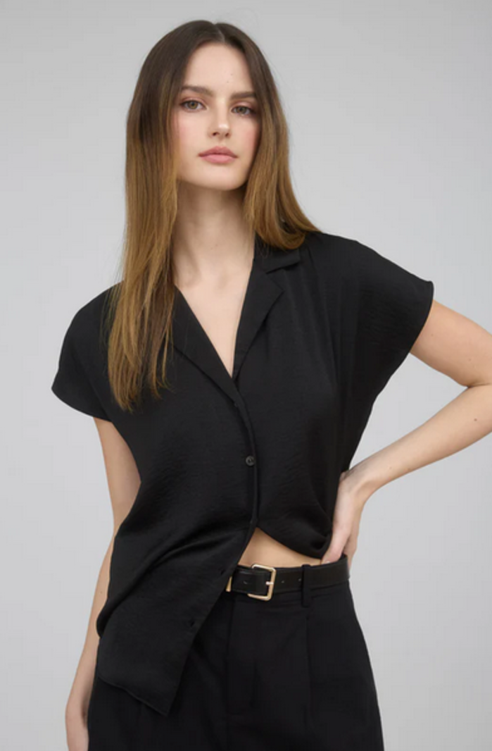 Blu Pepper Silky Button Up