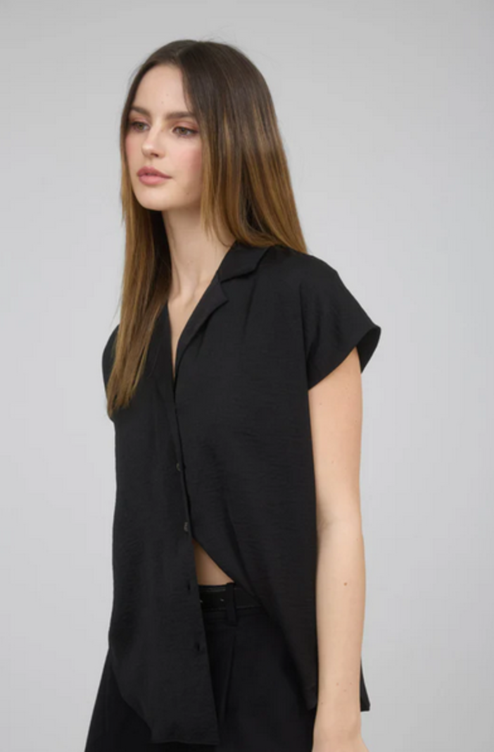 Blu Pepper Silky Button Up