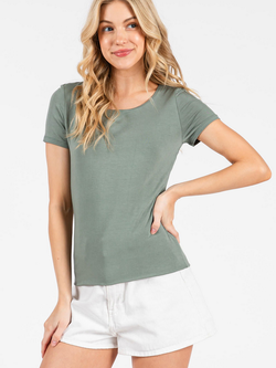 Final Touch Modal Scoop Tee