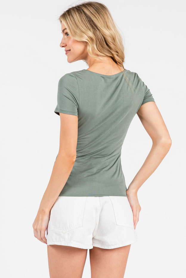 Final Touch Modal Scoop Tee