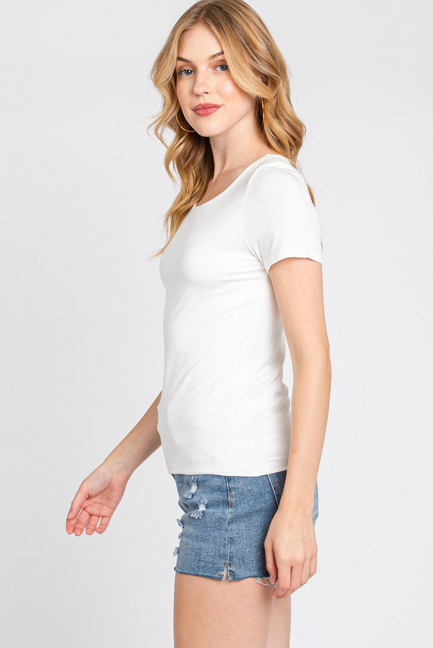 Final Touch Modal Scoop Tee
