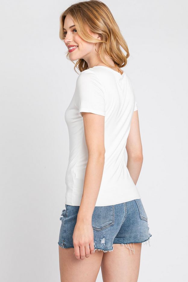 Final Touch Modal Scoop Tee