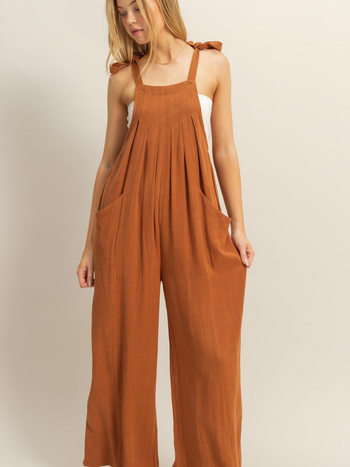 HYFVE Tie Shoulder Jumpsuit
