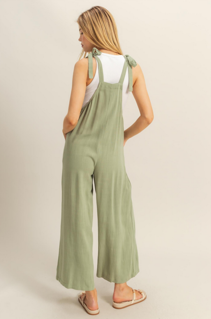 HYFVE Tie Shoulder Jumpsuit
