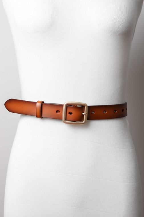 Leto Solid Leather Belt