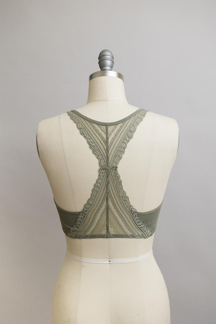 Leto Lace Racerback Bralette