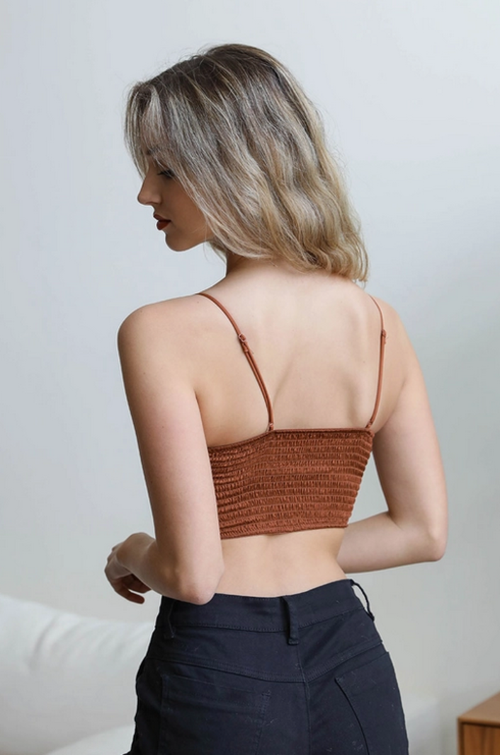 Leto Crochet Lace Overlay Bralette