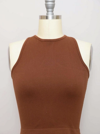 Leto High Neck Rackerback Brami