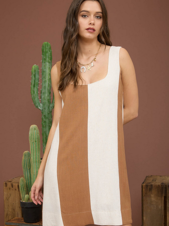Blu Pepper Mod Stripe Sheath Dress