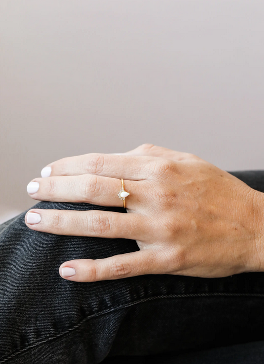 JaxKelly JaxKelly Opal Burst Ring
