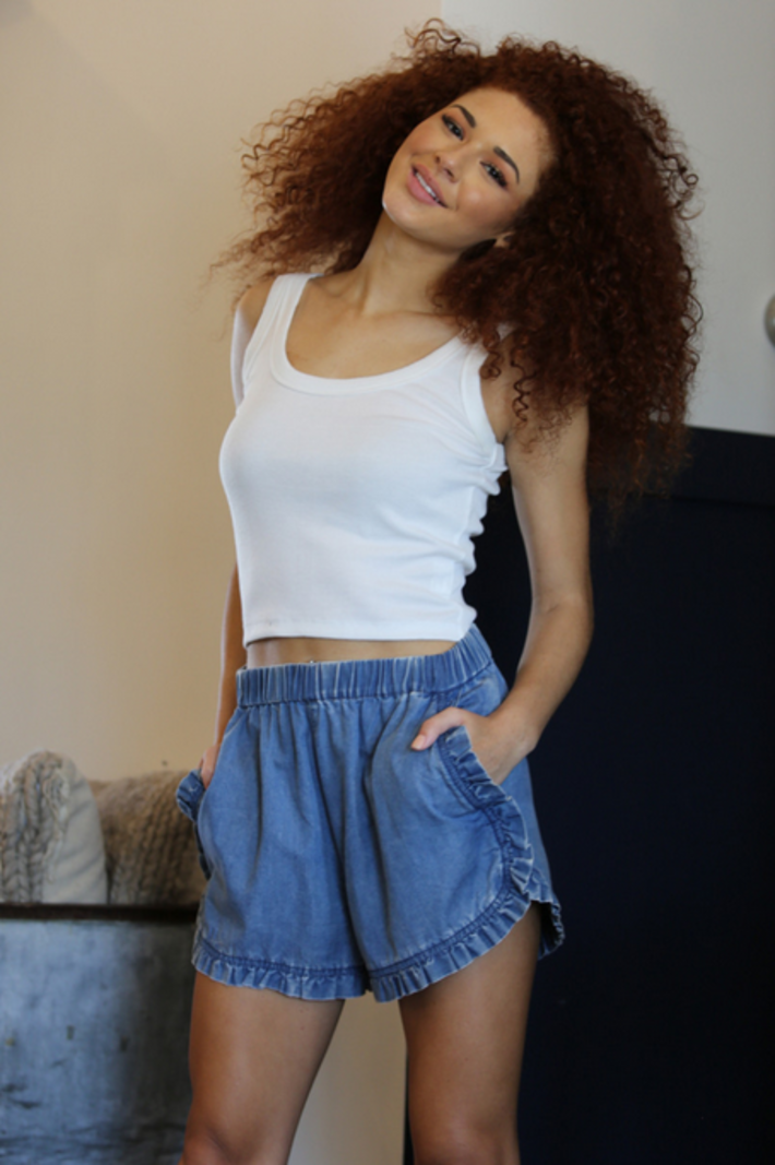 Angie Rib Knit Tank Top