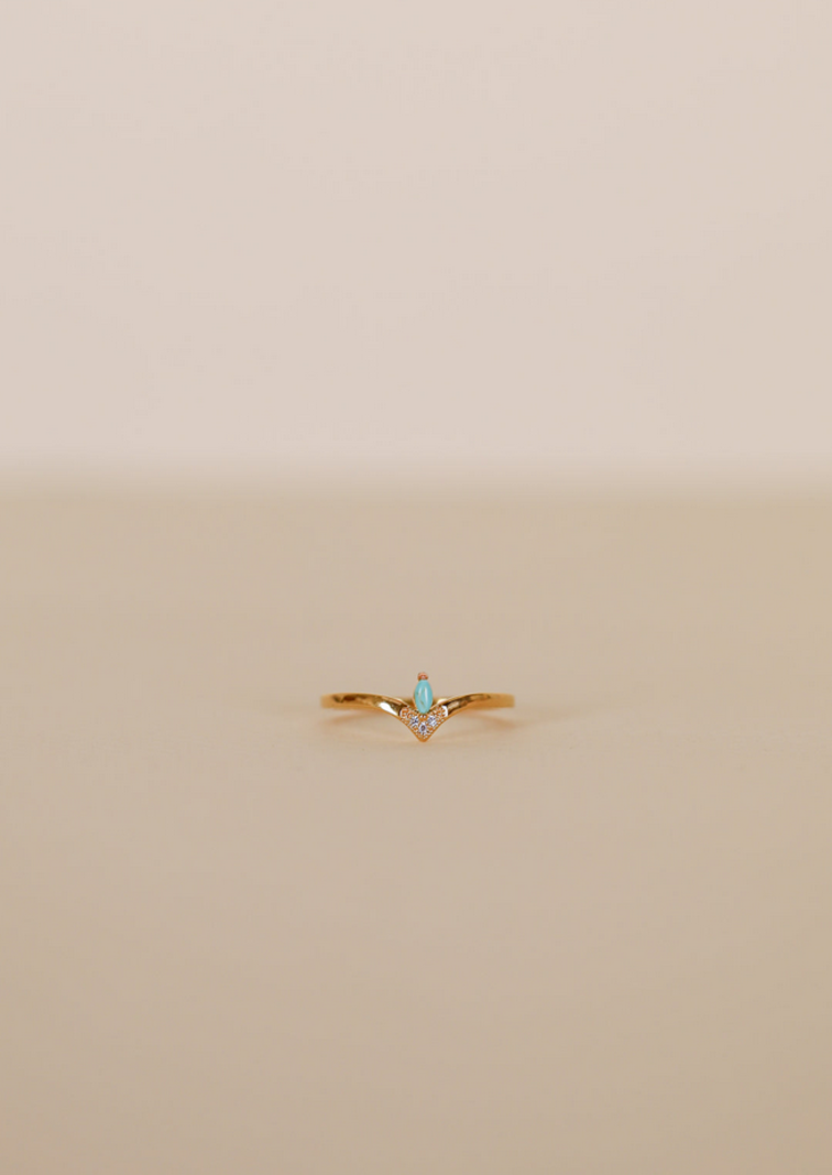 JaxKelly Floating Gemstone Ring