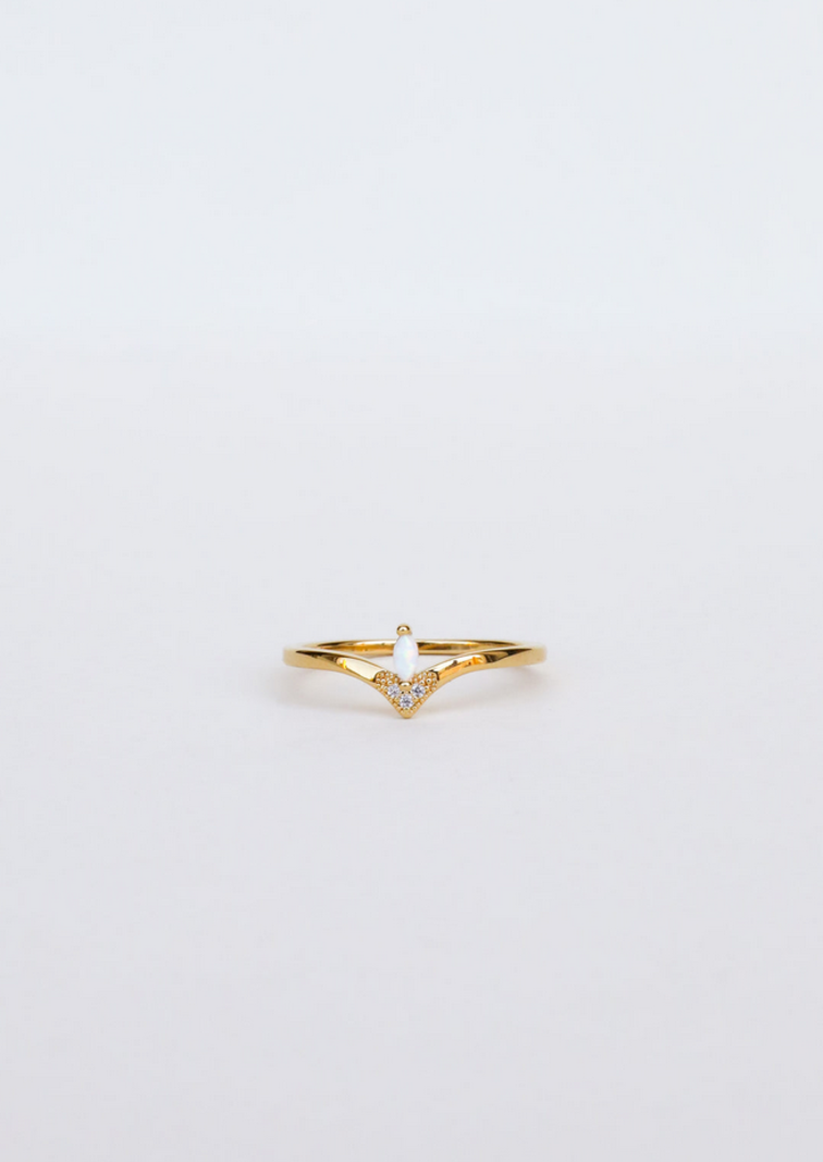 JaxKelly Floating Gemstone Ring