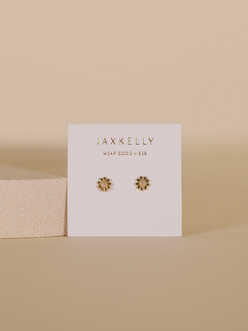 JaxKelly Petite Daisy Stud Earrings