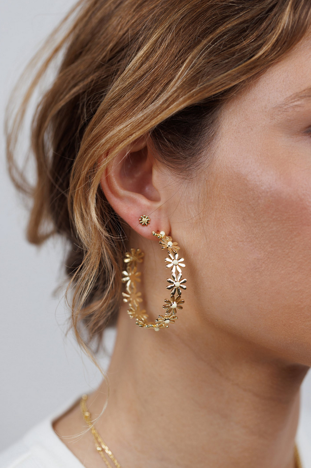 JaxKelly Petite Daisy Stud Earrings