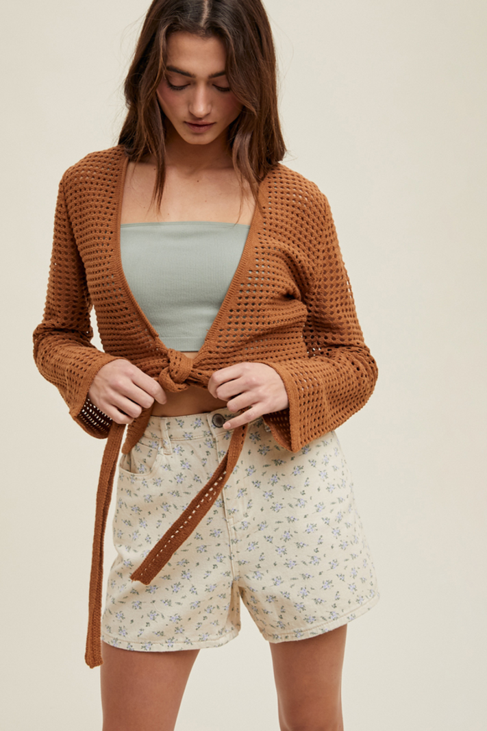 Wishlist Wishlist Tie Front Cardigan
