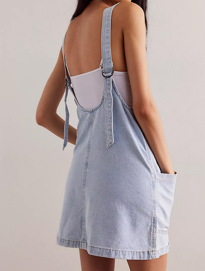 Sweetkama Denim Jumper Dress