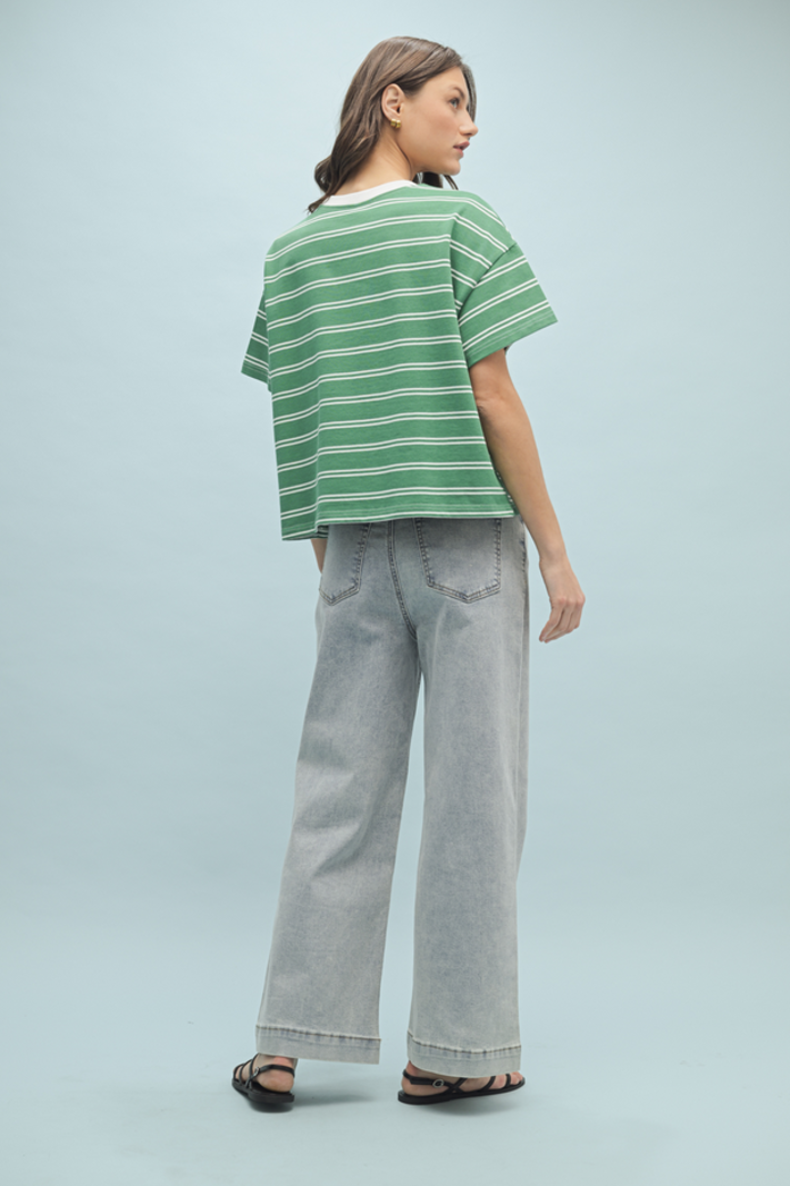 Wishlist Boxy Striped Tee