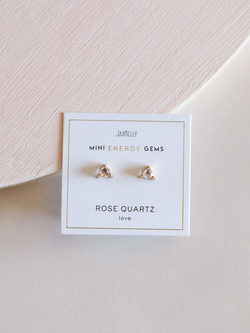 JaxKelly Mini Energy Gem Rose Quartz