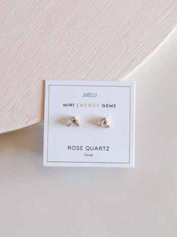 JaxKelly Mini Energy Gem Rose Quartz