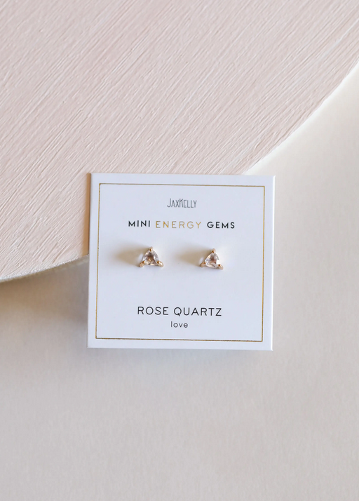 JaxKelly Mini Energy Gem Rose Quartz