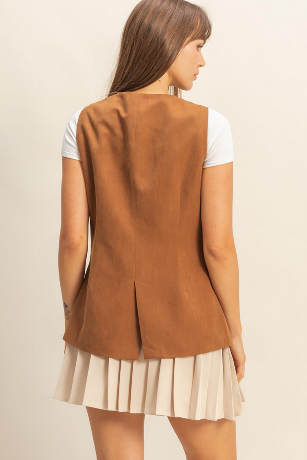 HYFVE Long Suedette Vest