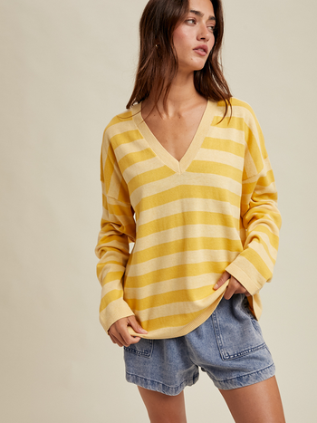 Wishlist Relaxed Stripe Sweater