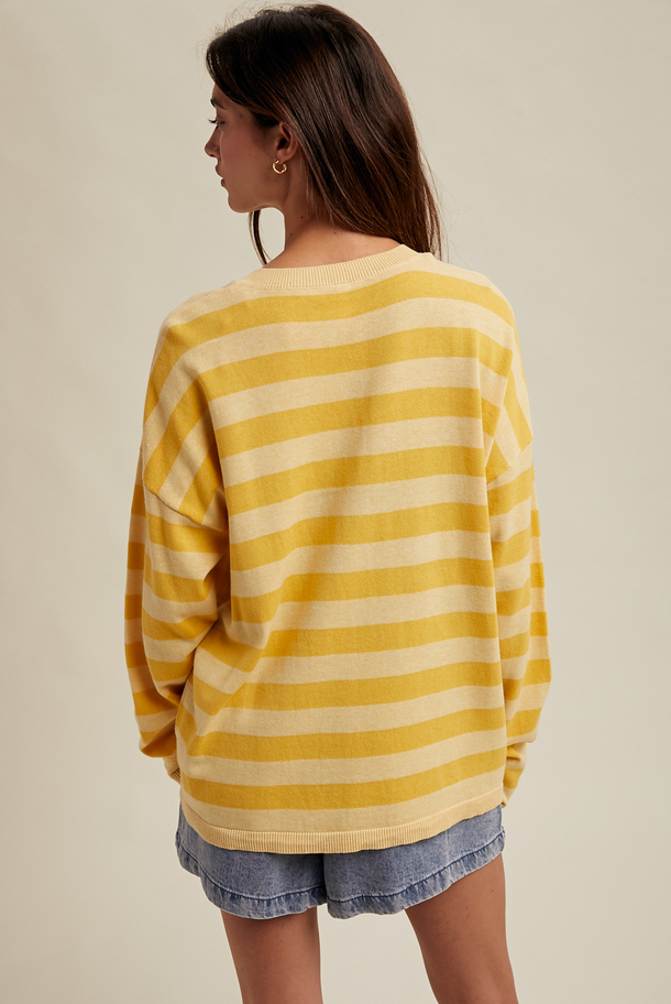 Wishlist Relaxed Stripe Sweater